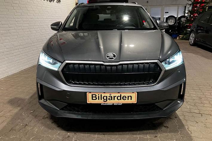 Sort Skoda Enyaq fra 2023