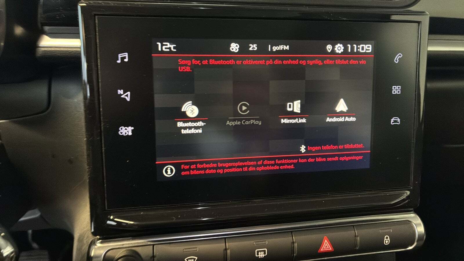 Sort Citroën C3 fra 2020