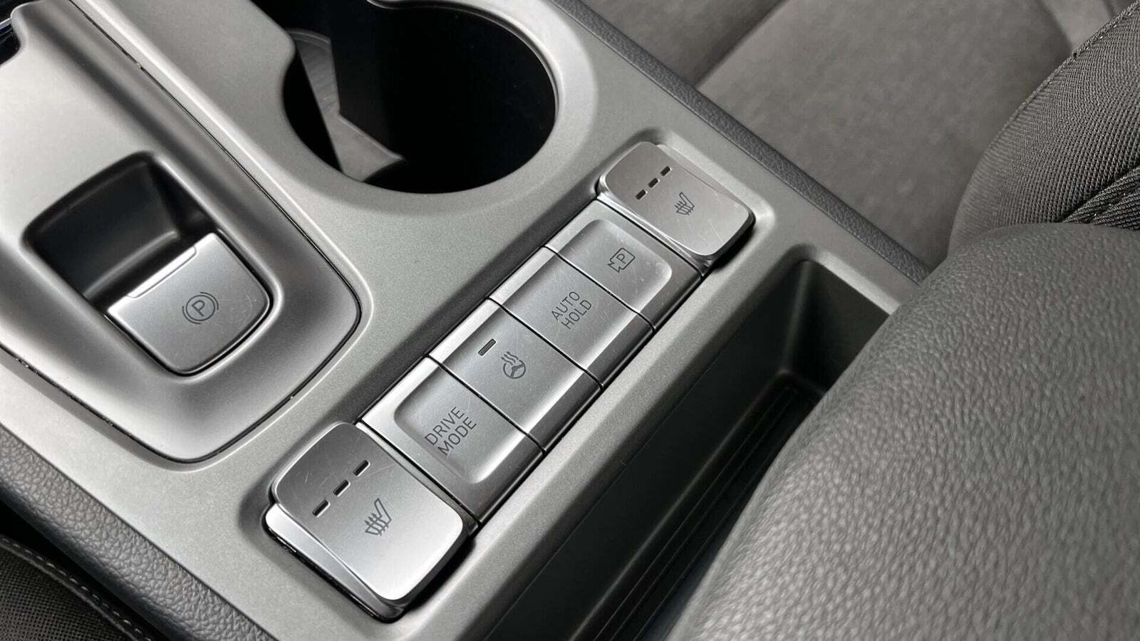 Blå Hyundai Kona fra 2021