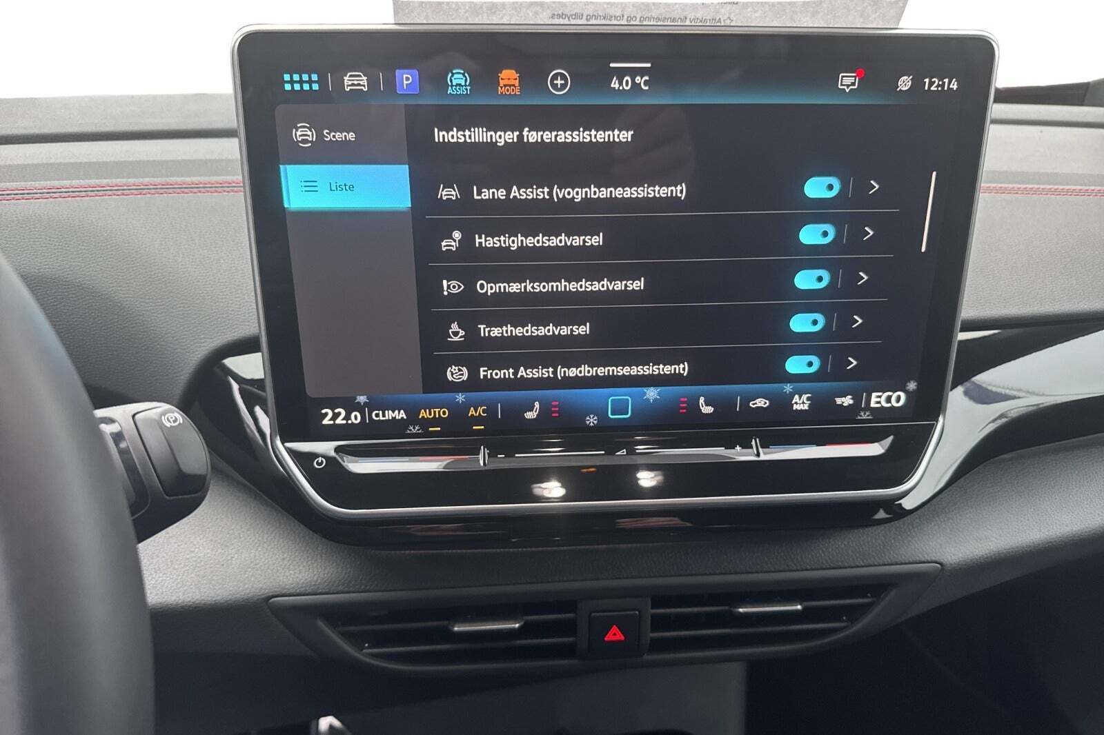 Blå VW ID.4 fra 2025