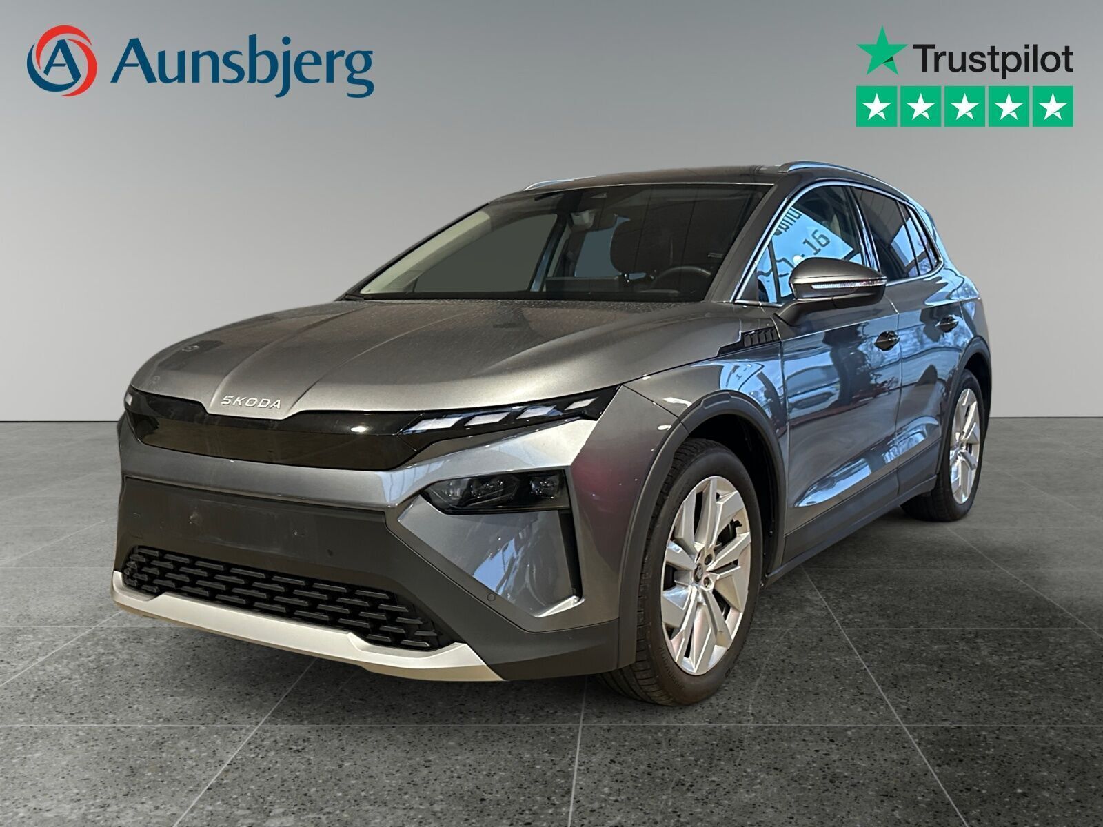Grå Skoda Elroq fra 2025