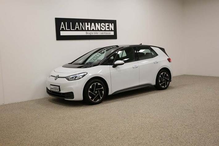 Hvid VW ID.3 fra 2022