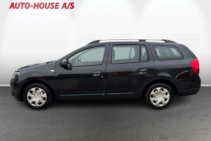 Sort Dacia Logan fra 2015