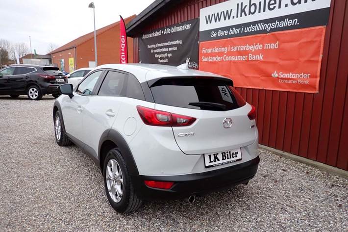 Grå Mazda CX-3 fra 2017