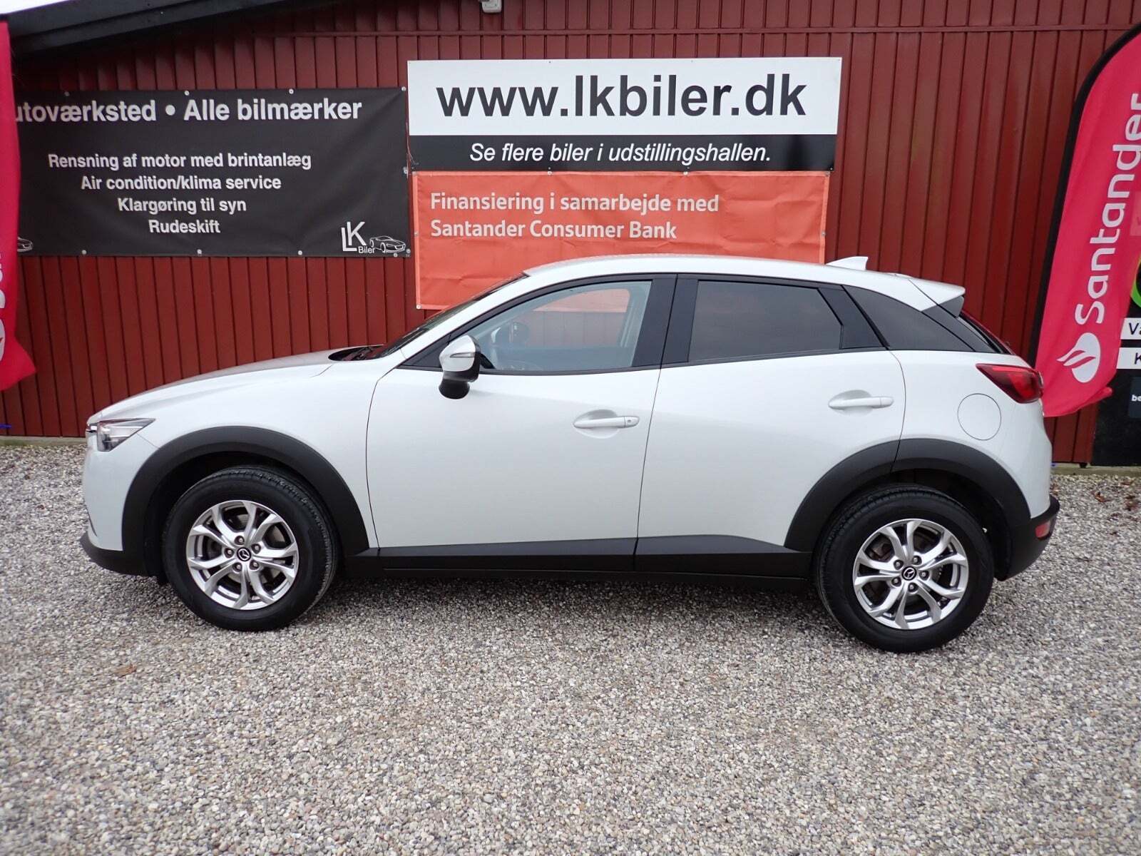 Grå Mazda CX-3 fra 2017