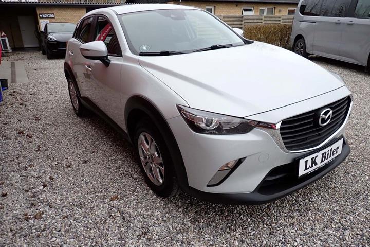 Grå Mazda CX-3 fra 2017
