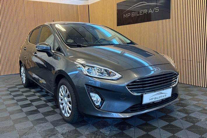 Grå Ford Fiesta fra 2018