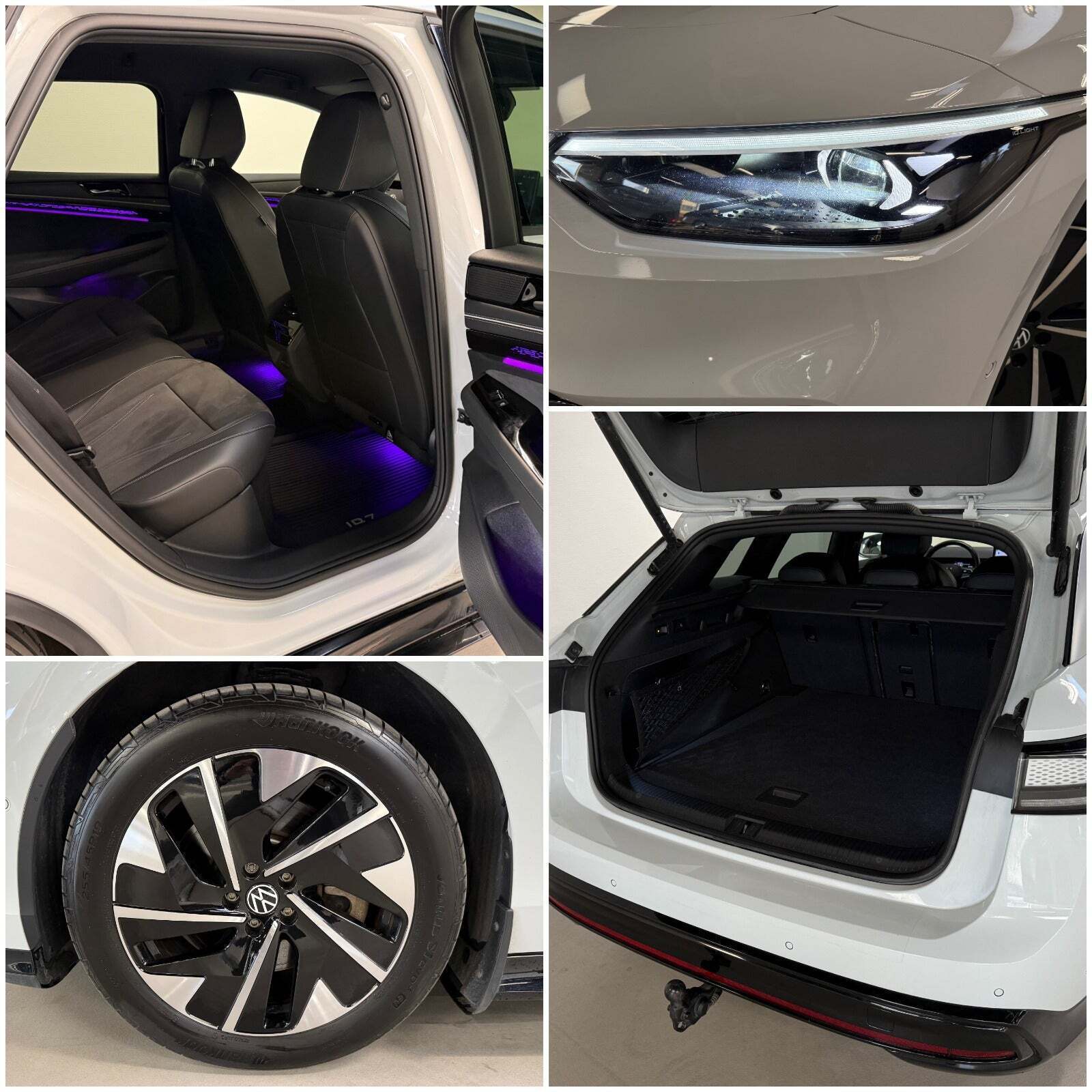 Hvid VW ID.7 fra 2025