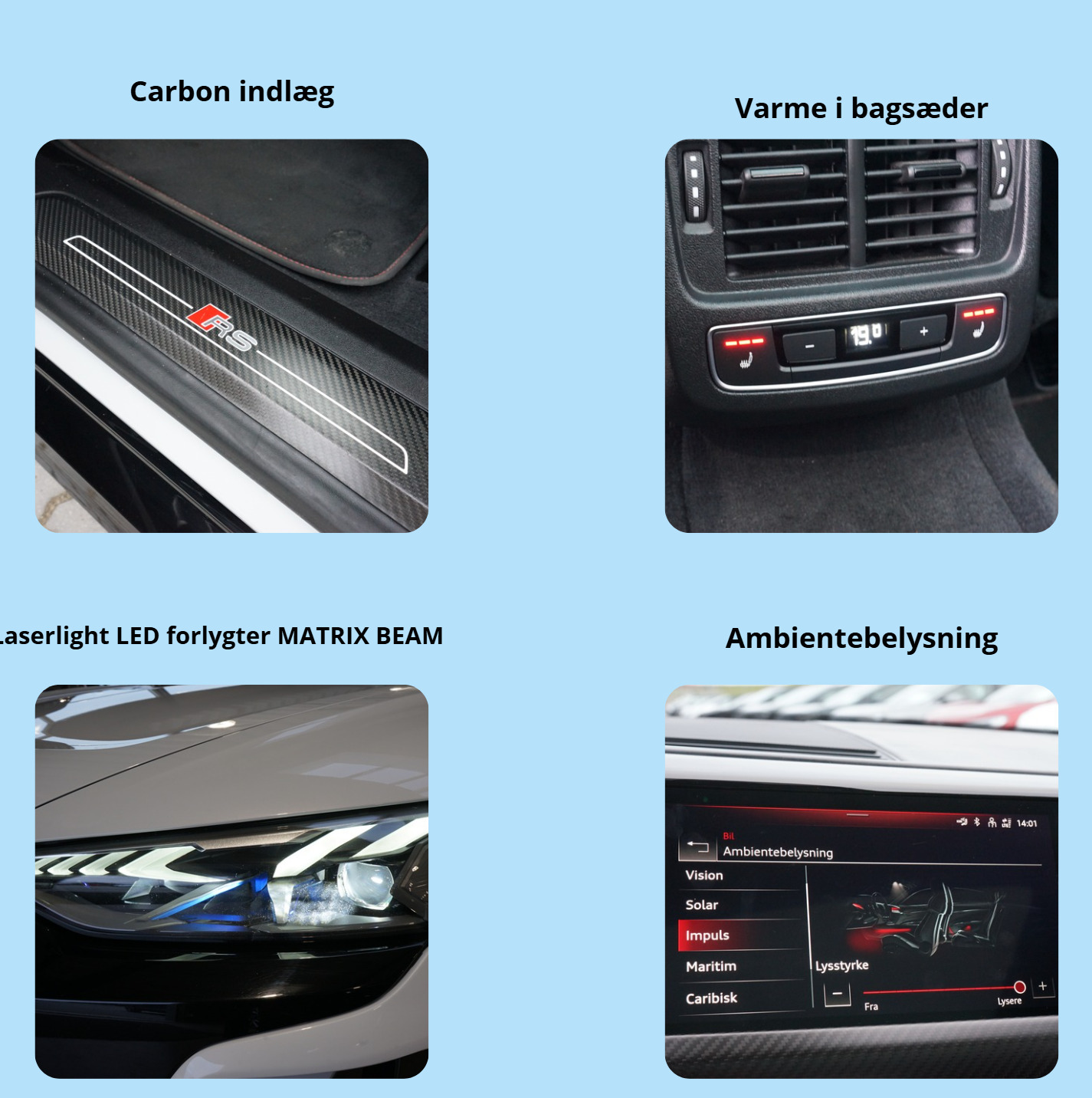 Hvid Audi RS e-tron GT fra 2022