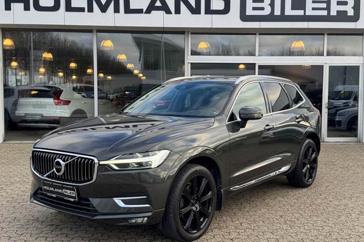 Brun Volvo XC60 fra 2018 set udefra