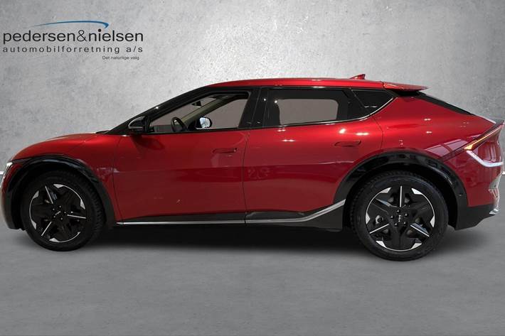 Rød Kia EV6 fra 2025