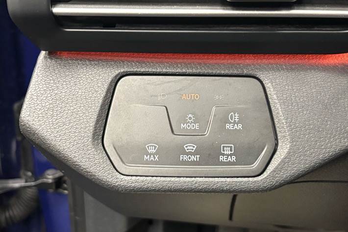 Blå VW ID.4 fra 2021