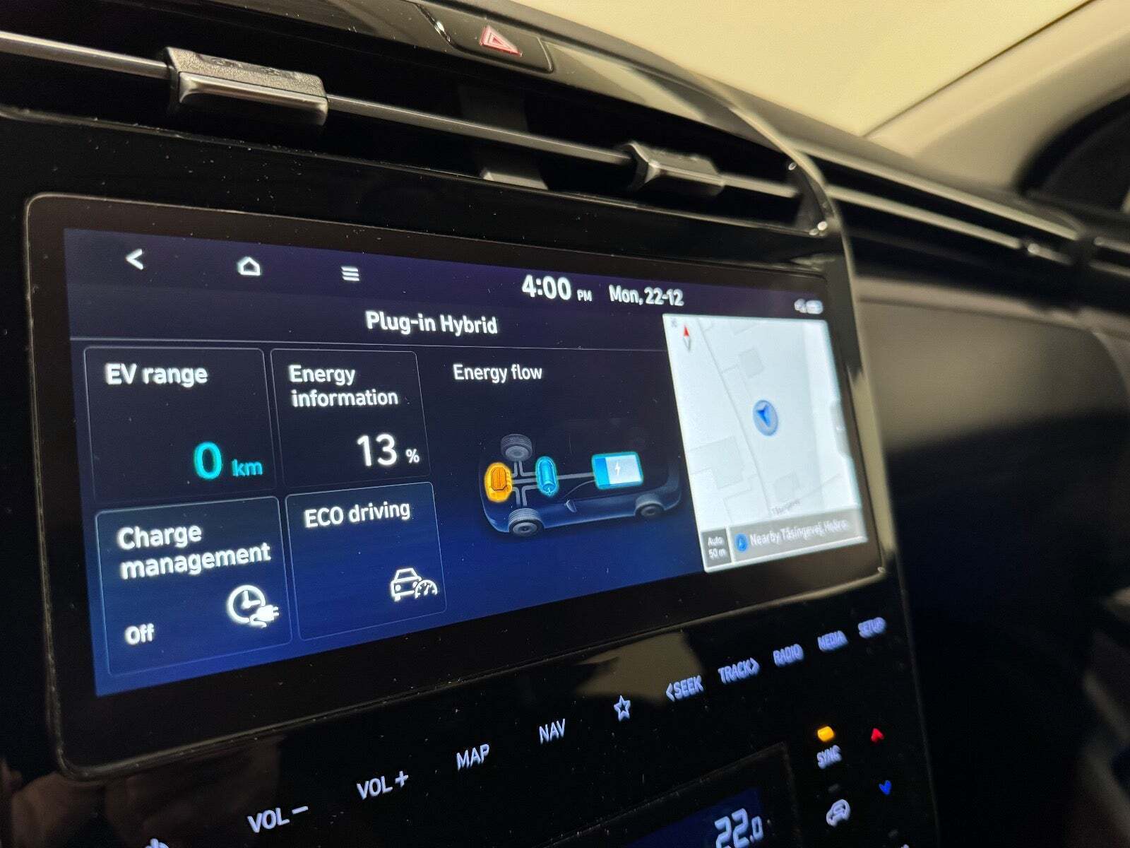 Grå Hyundai Tucson fra 2023