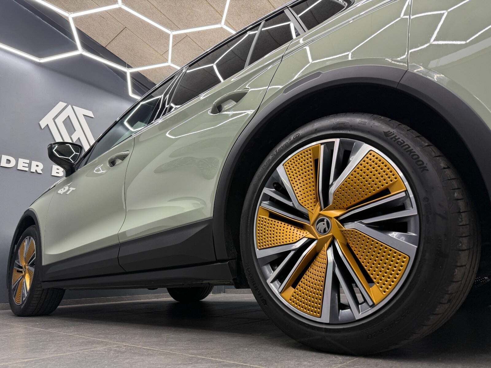 Grøn Skoda Elroq fra 2025