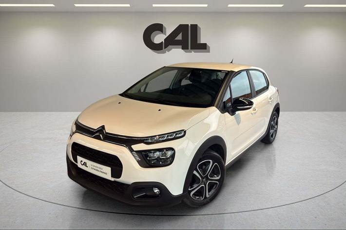 Hvid Citroën C3 fra 2022 set udefra