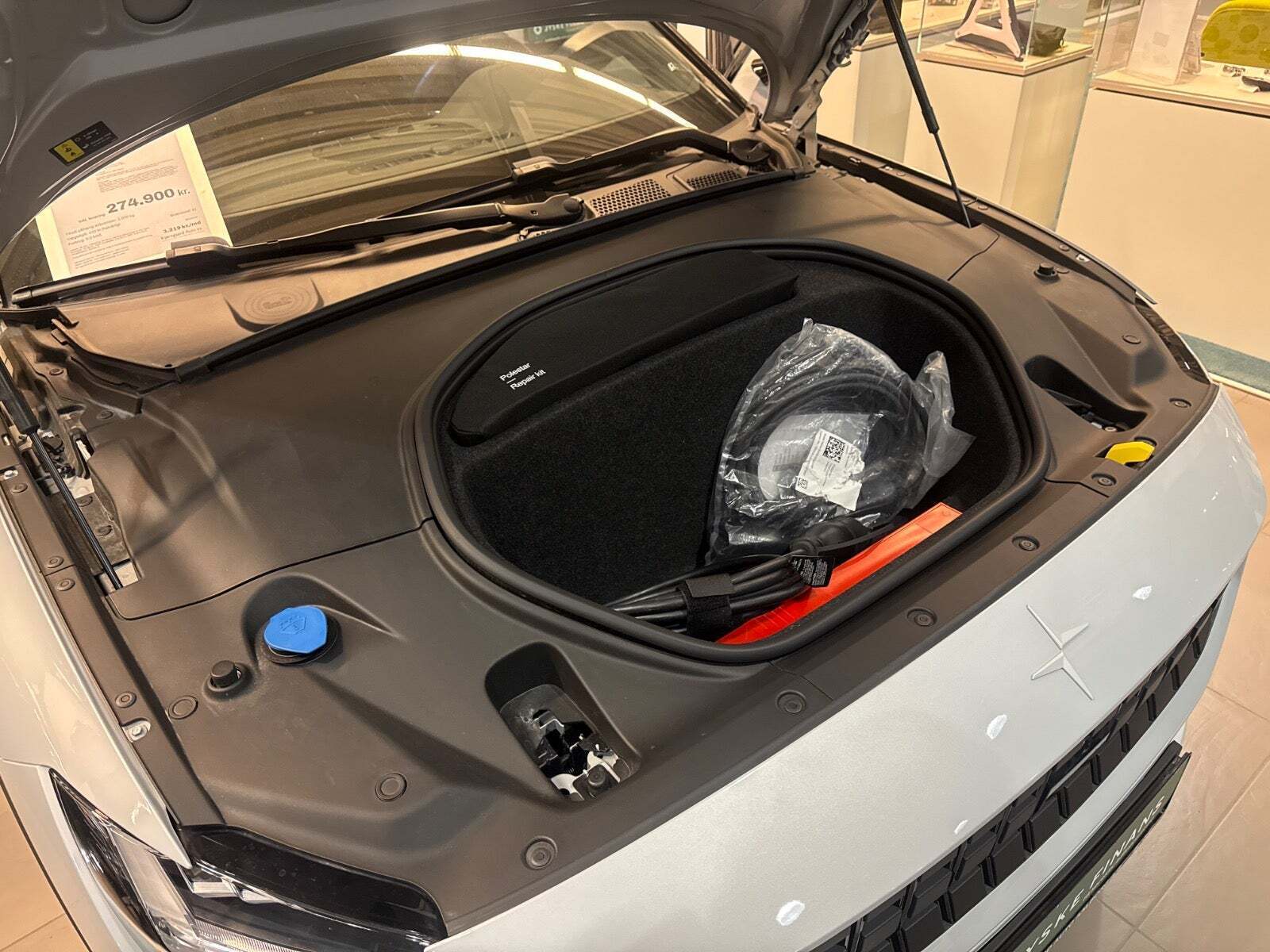 Hvid Polestar 2 fra 2023