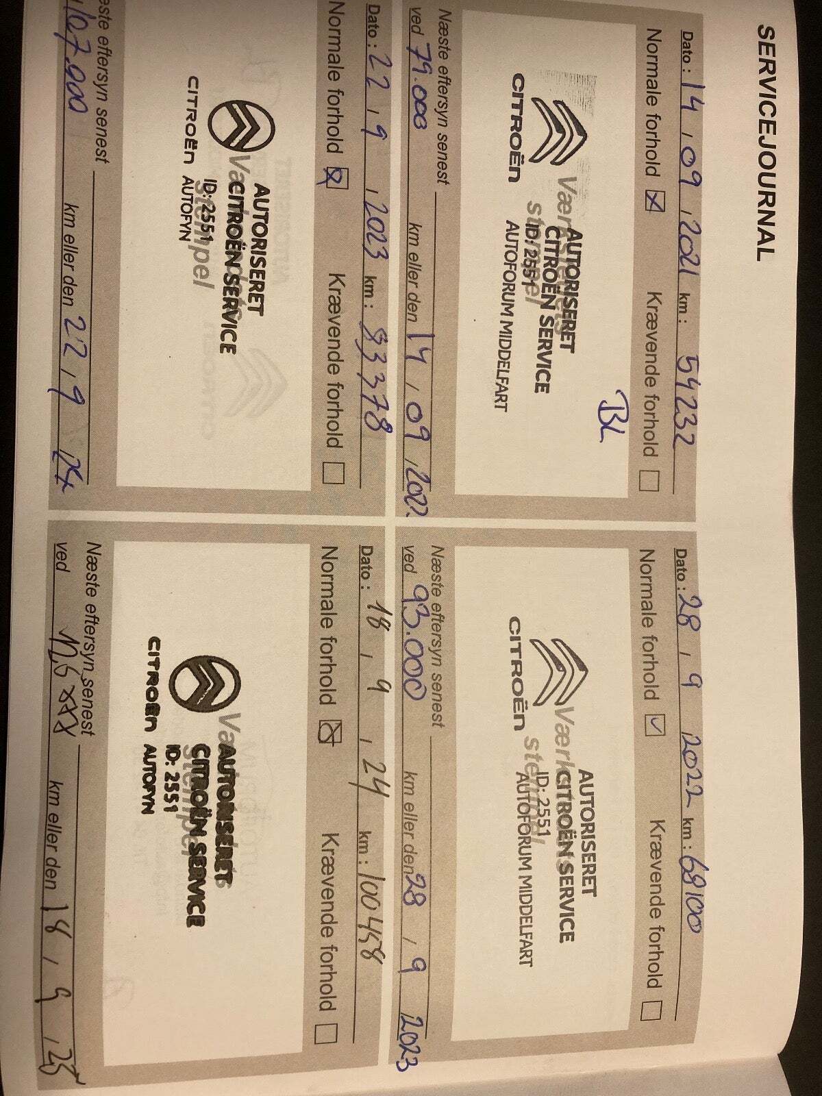 Sort DS DS 3 fra 2018