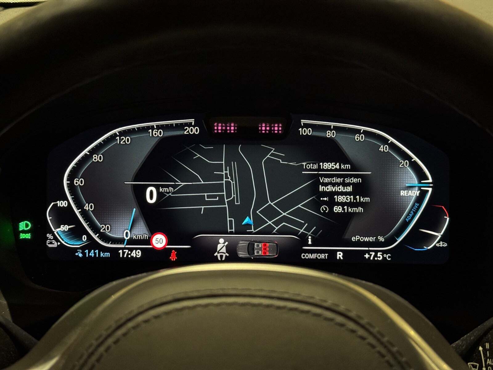 Hvid BMW iX3 fra 2024