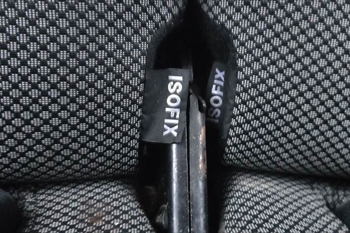 Rød Toyota Aygo fra 2012