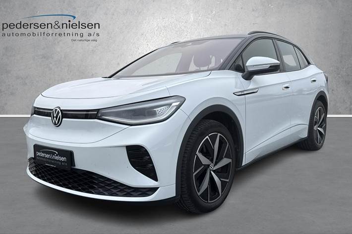Hvid VW ID.4 fra 2022 set udefra