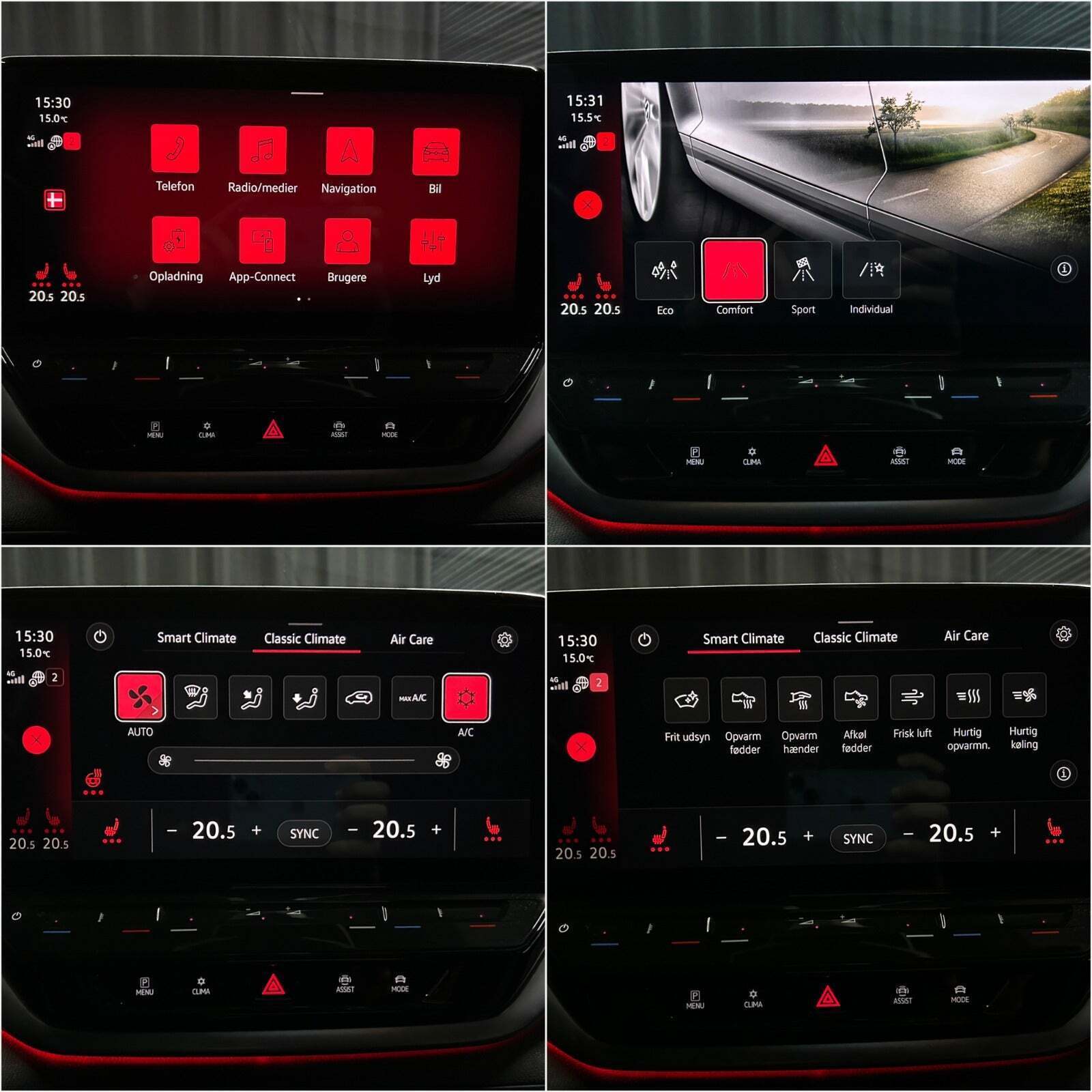 Blå VW ID.5 fra 2023