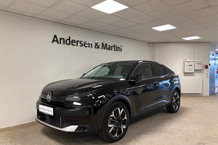 Sort Citroën ë-C4 fra 2025 set udefra