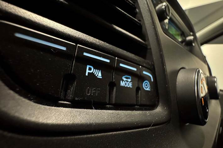 Blå Ford Transit Custom 300L fra 2021