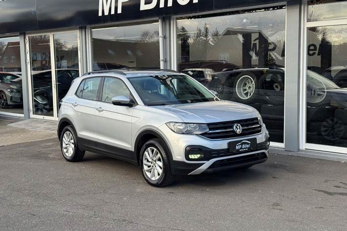 Sølv VW T-Cross fra 2020