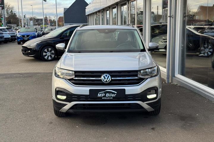 Sølv VW T-Cross fra 2020