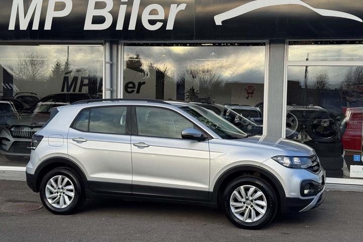 Sølv VW T-Cross fra 2020