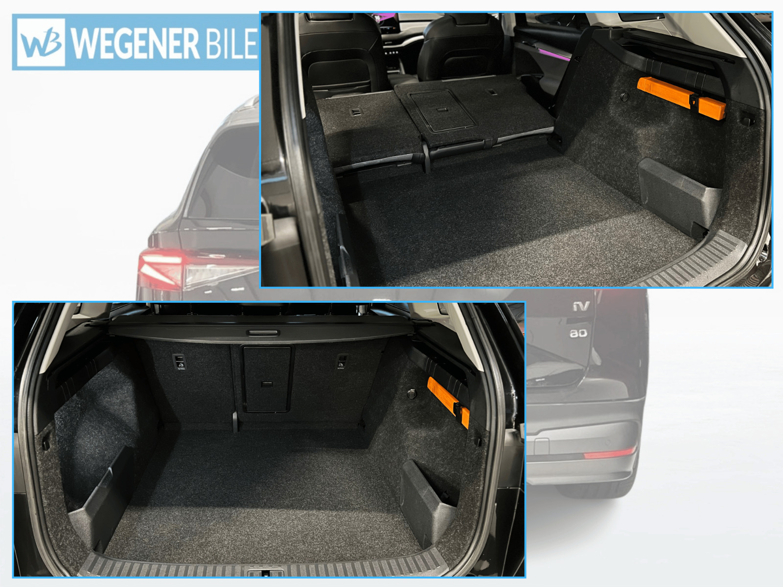 Sort Skoda Enyaq fra 2021