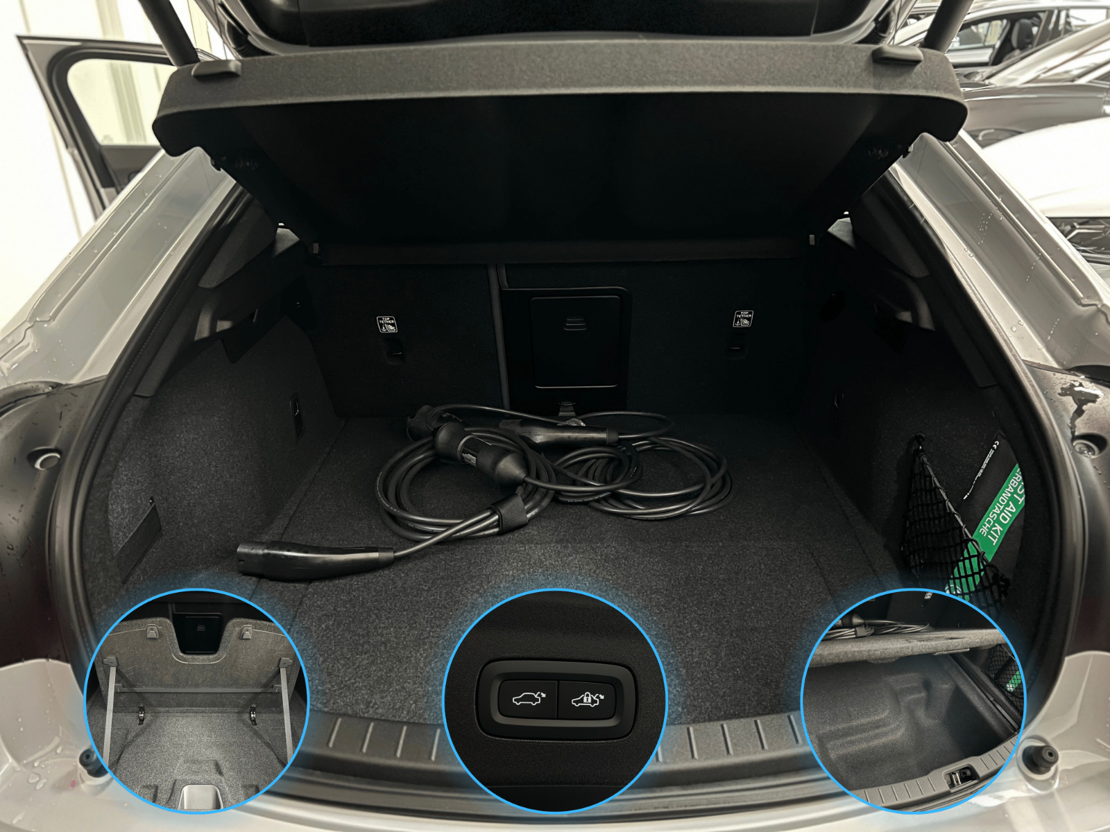 Grå Polestar 2 fra 2023