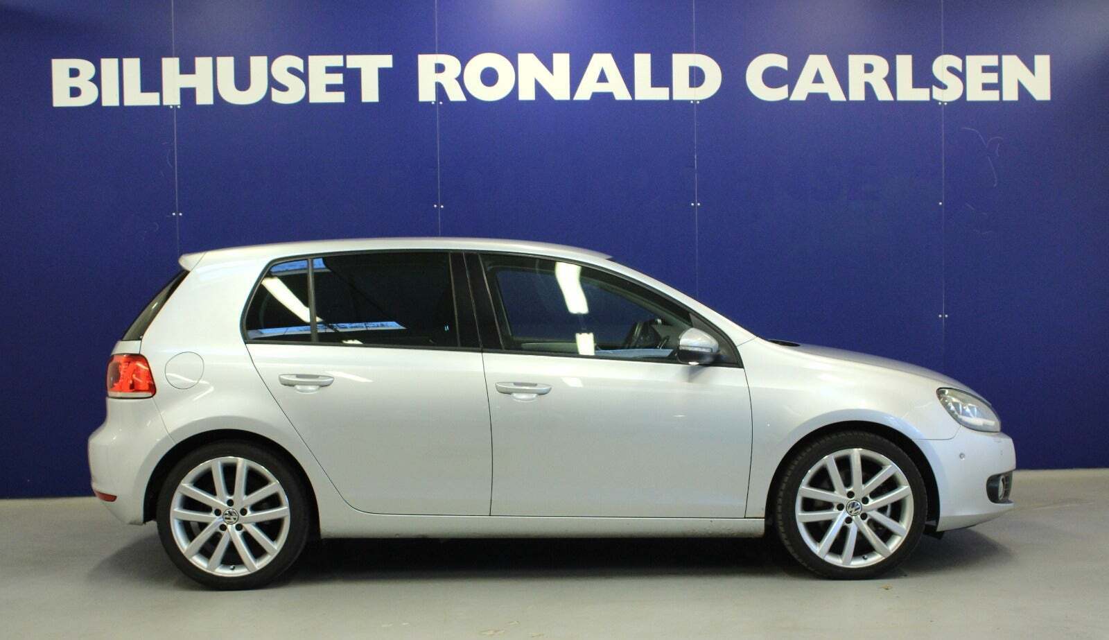 Sølv VW Golf VI fra 2013