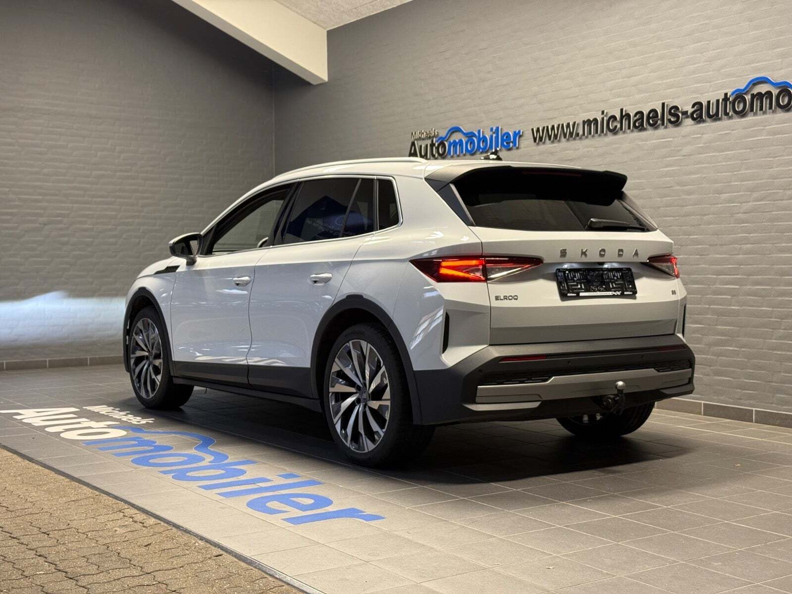 Hvid Skoda Elroq fra 2025