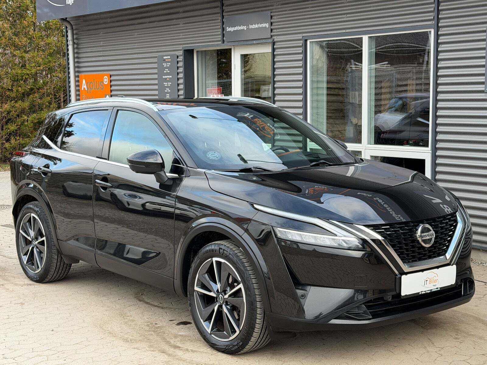 Sort Nissan Qashqai fra 2021