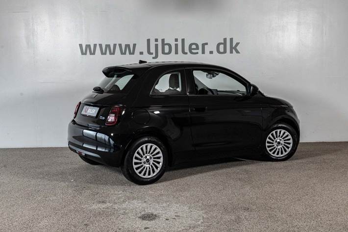 Sort Fiat 500e fra 2021