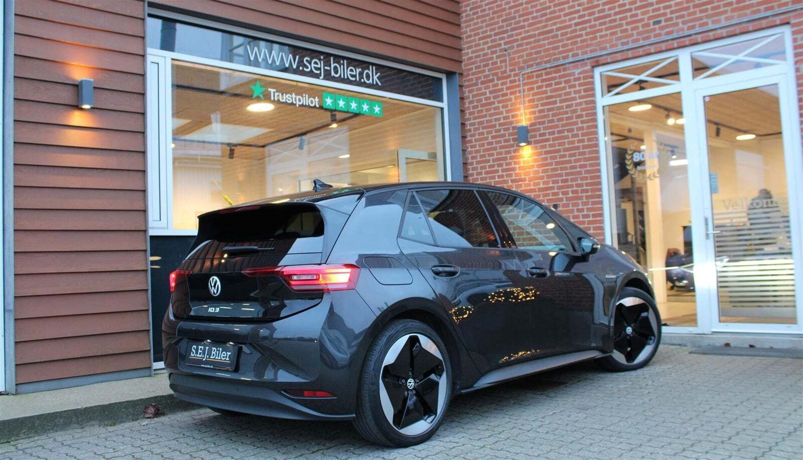 Grå VW ID.3 fra 2021