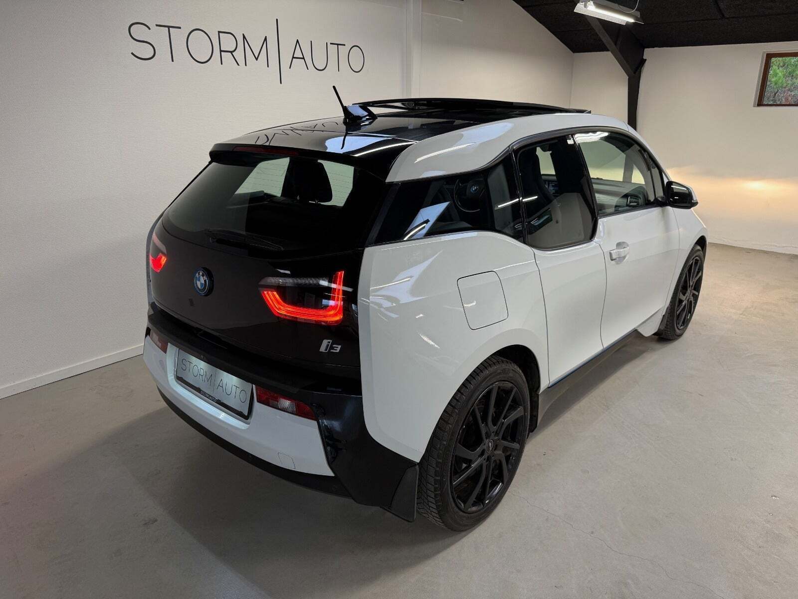 Brun BMW i3 fra 2017