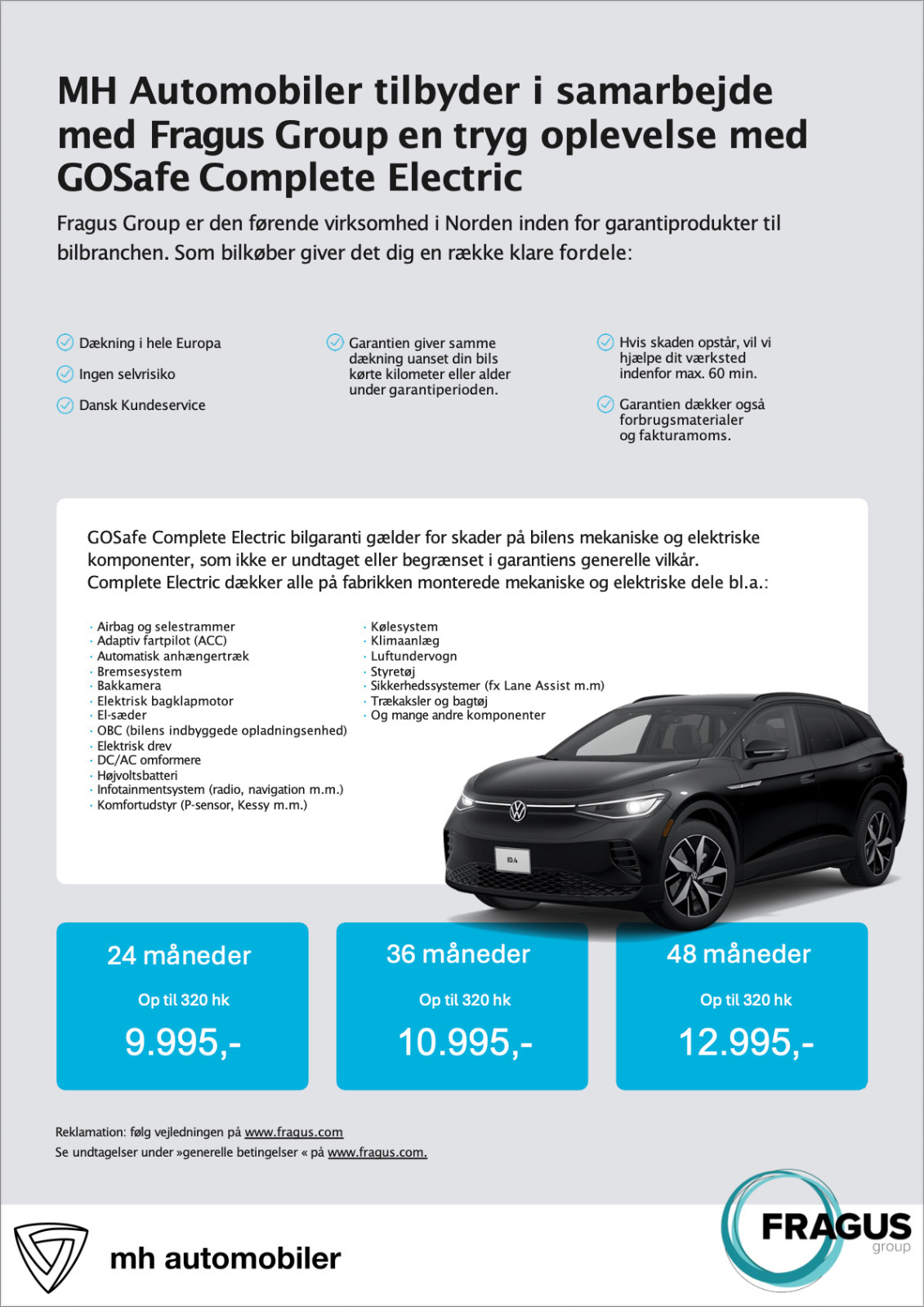 Sort Ford Kuga fra 2021