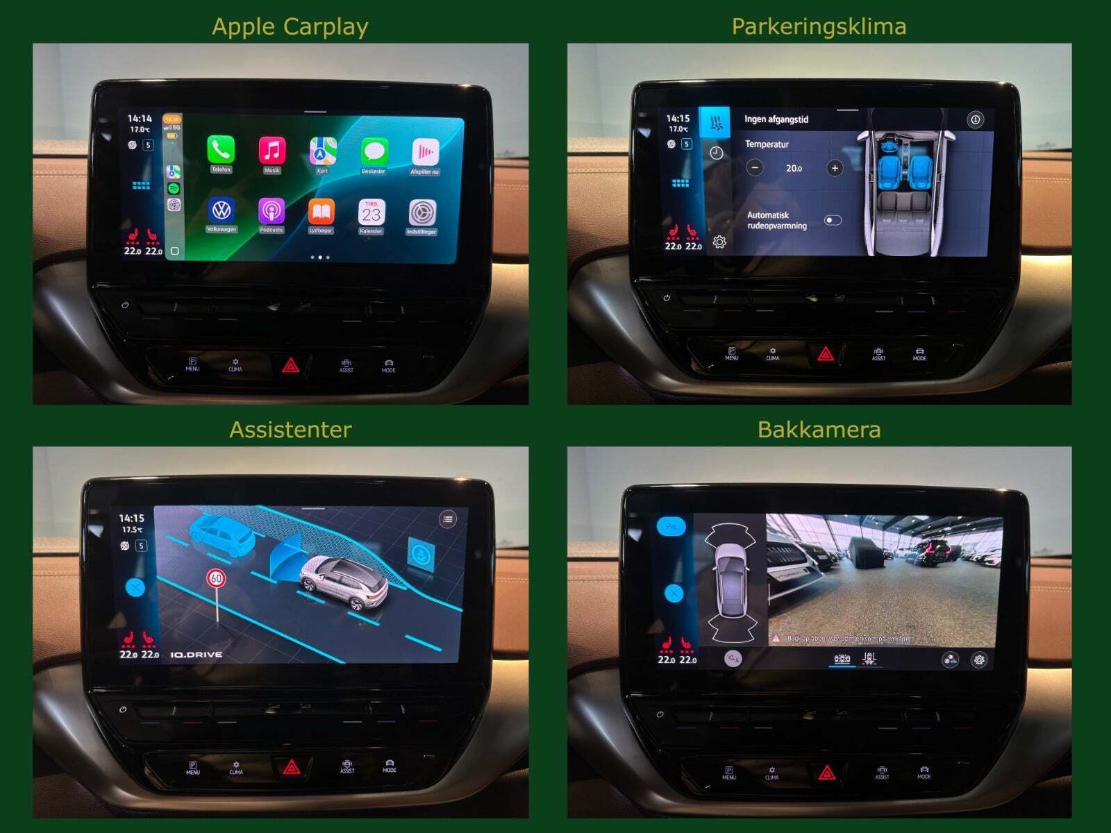 Grå VW ID.4 fra 2022