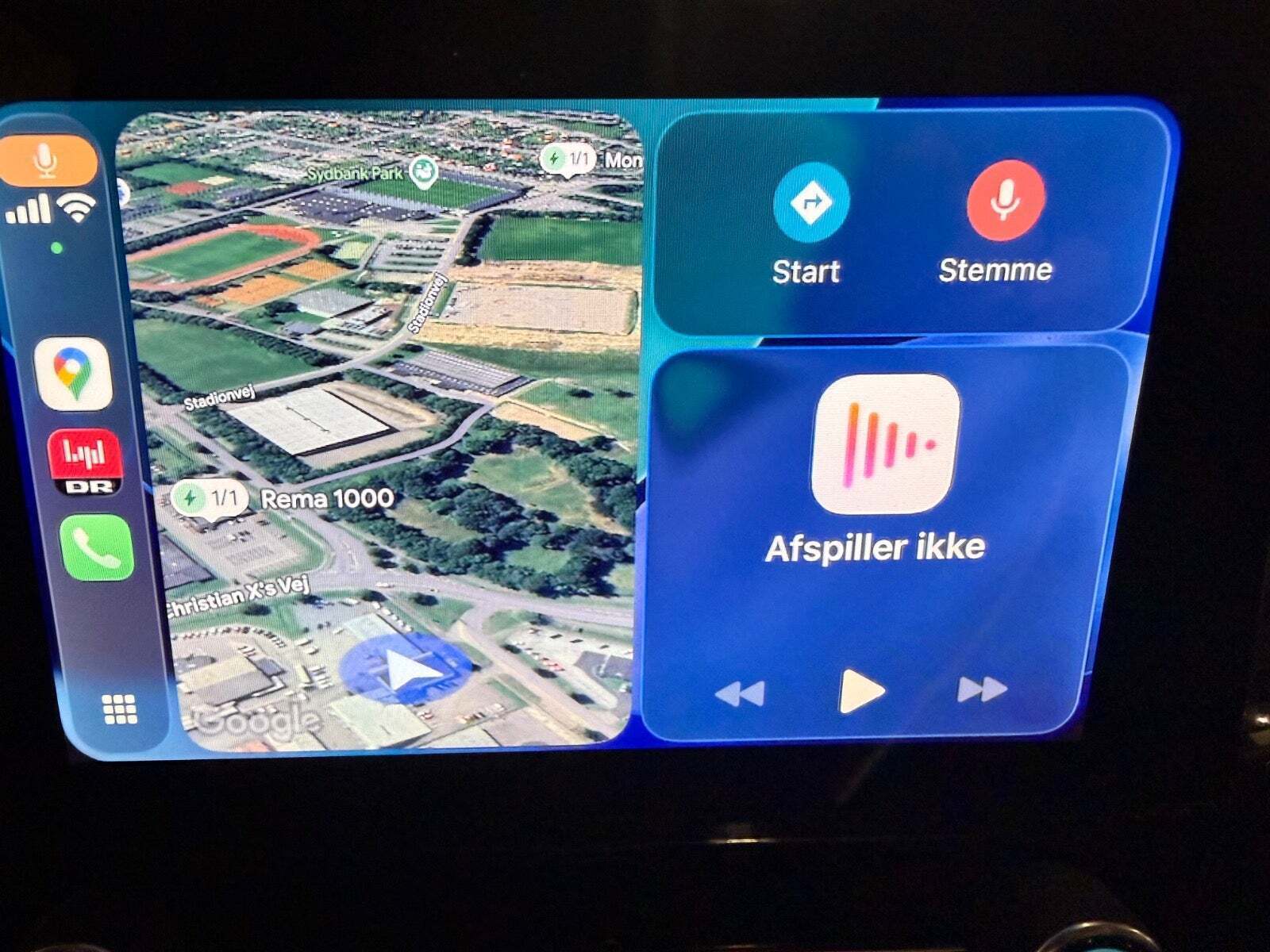 Grå Ford Fiesta fra 2020