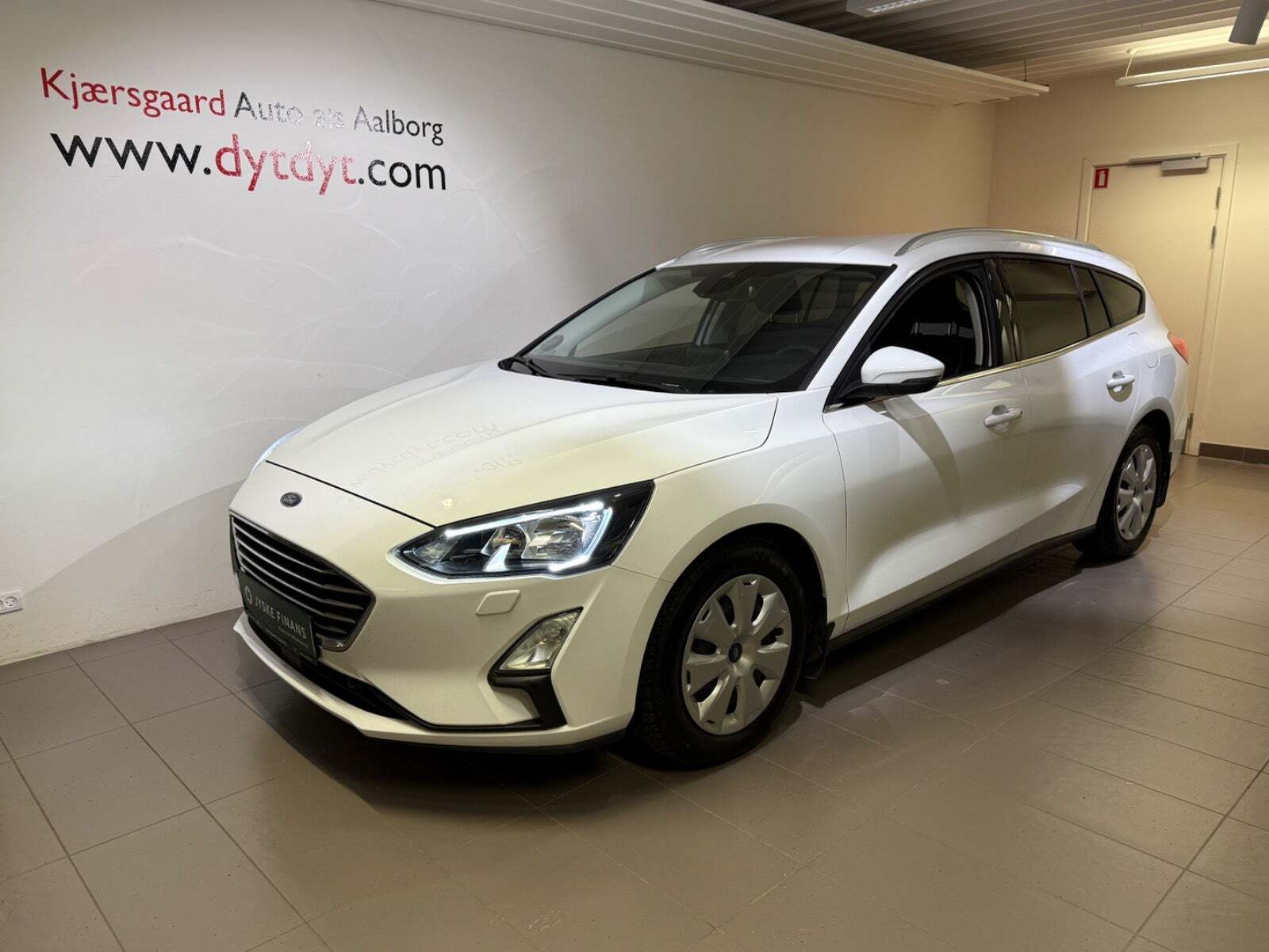 Hvid Ford Focus fra 2020