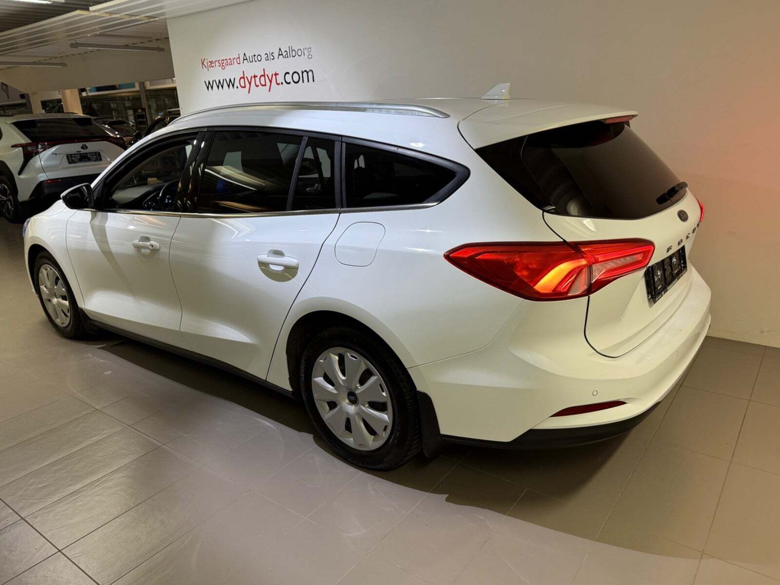 Hvid Ford Focus fra 2020