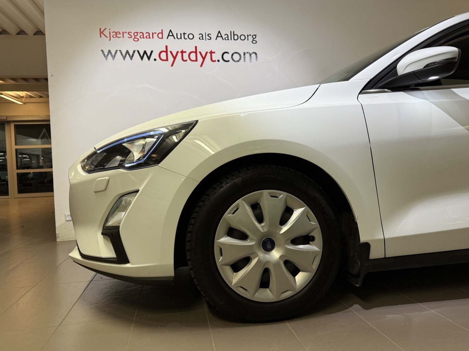 Hvid Ford Focus fra 2020