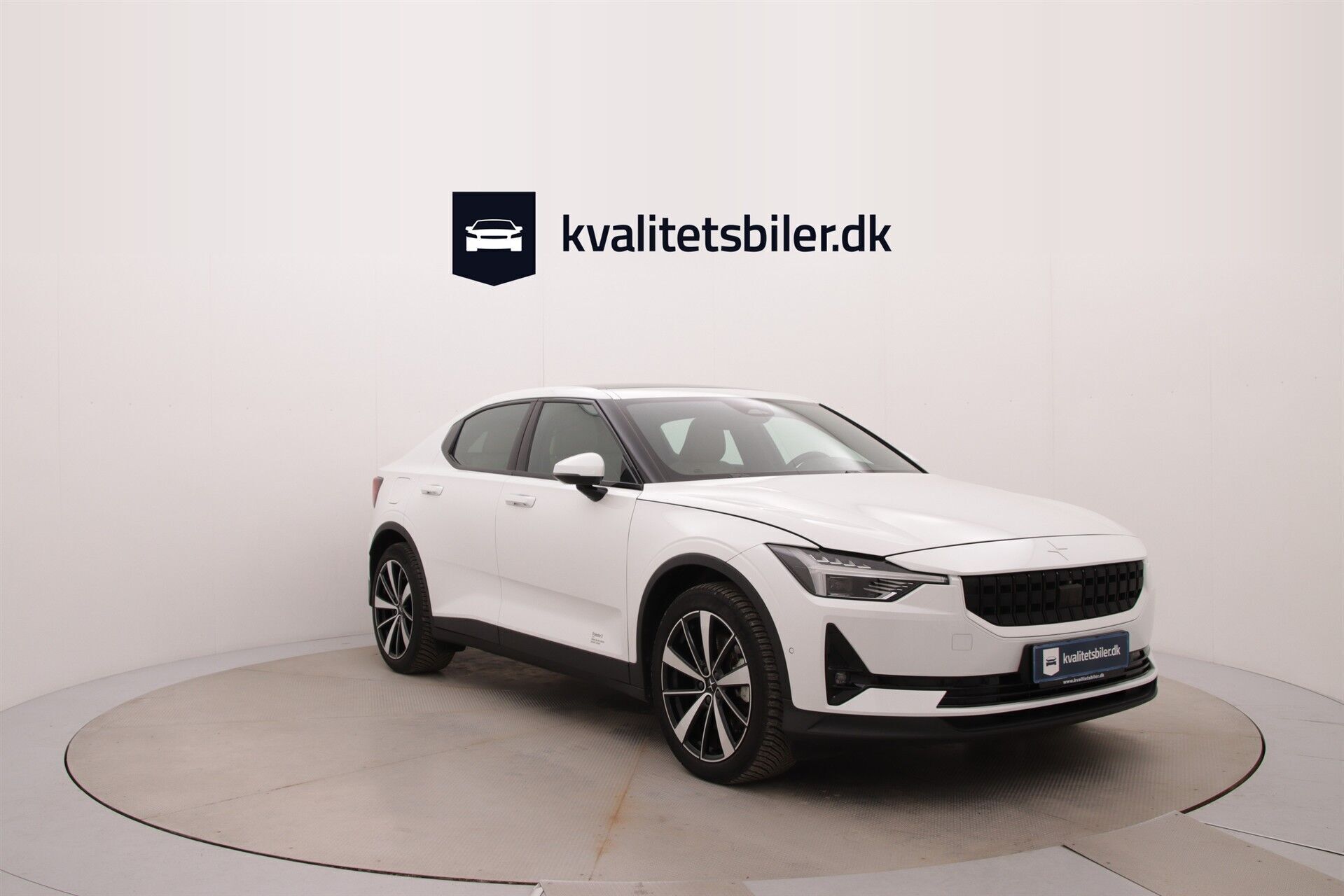 Hvid Polestar 2 fra 2023