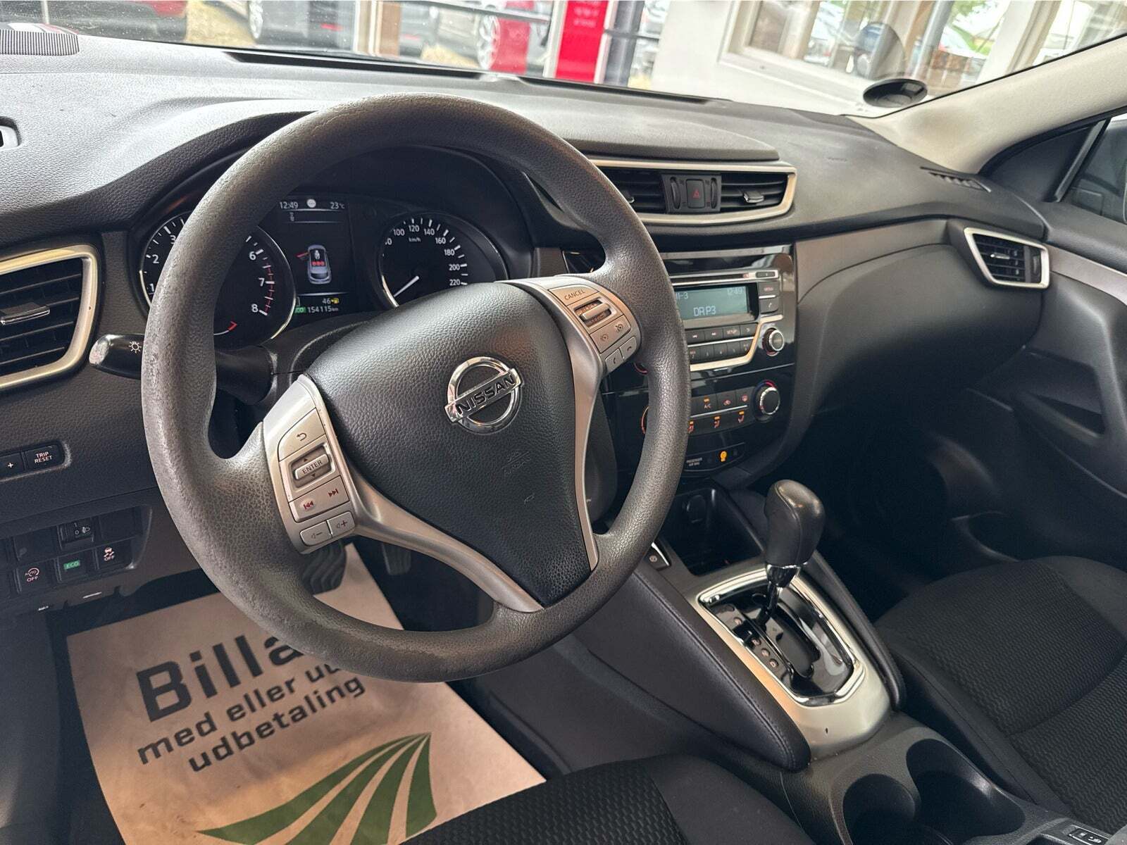 Grå Nissan Qashqai fra 2017