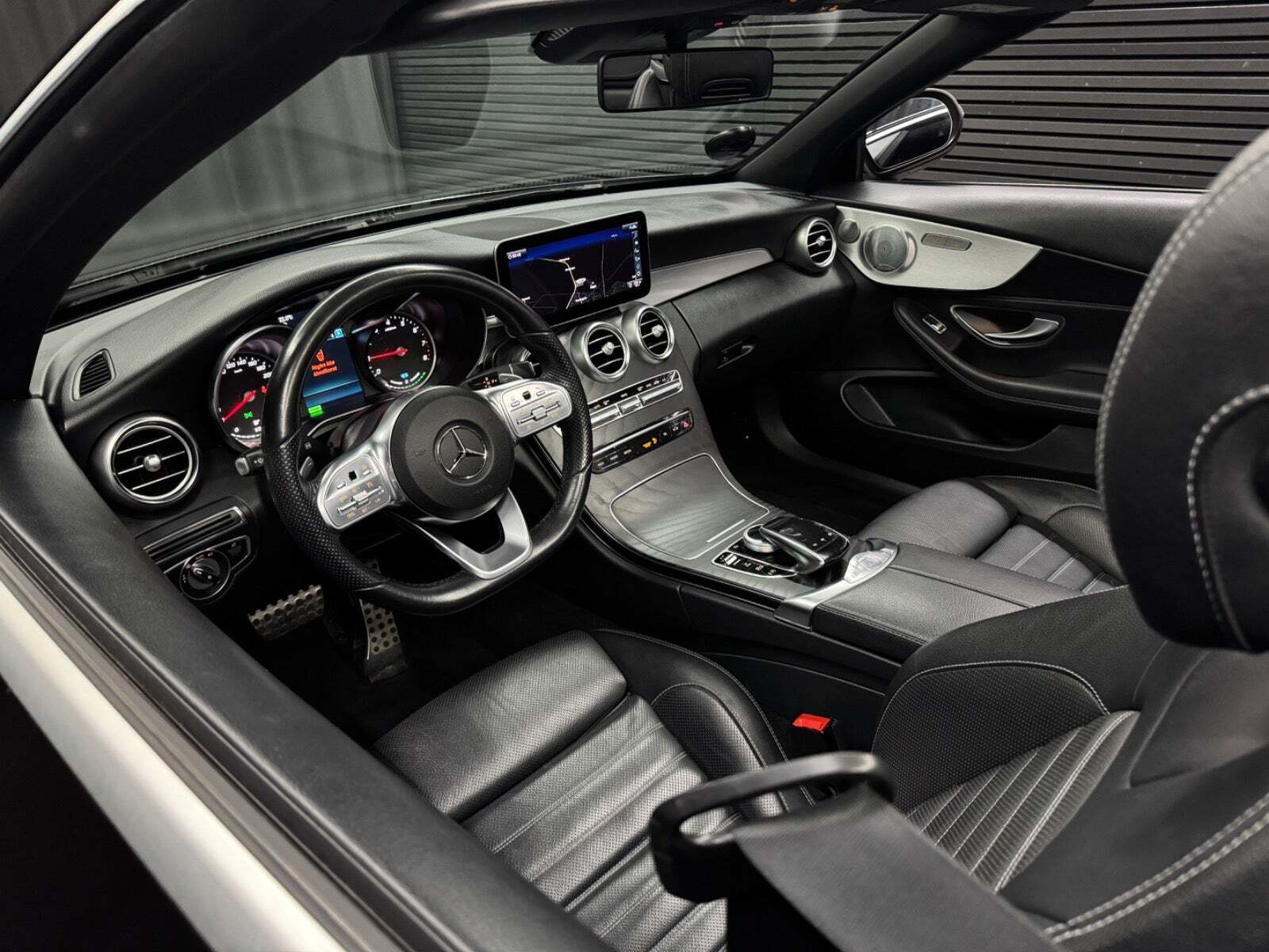 Mercedes C200 1,5 AMG Line Cabriolet aut.