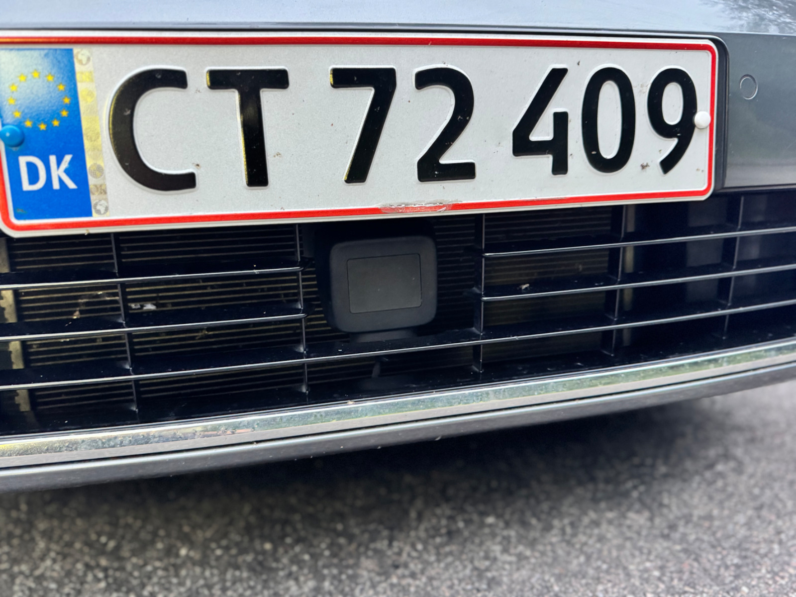 Grå VW e-Golf VII fra 2020