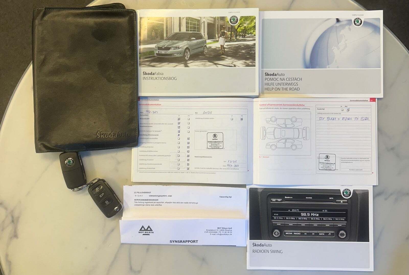 undefined Skoda Fabia fra 2010