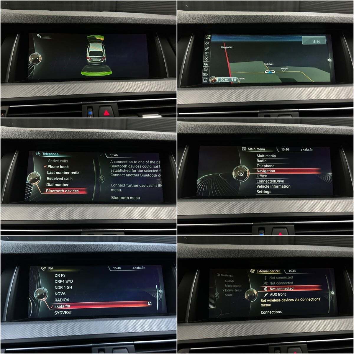 Sort BMW 525d fra 2014